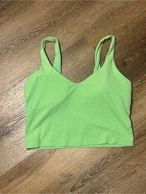 Lululemon Align Tank Top - Bright Neon Lime Green - Size 8